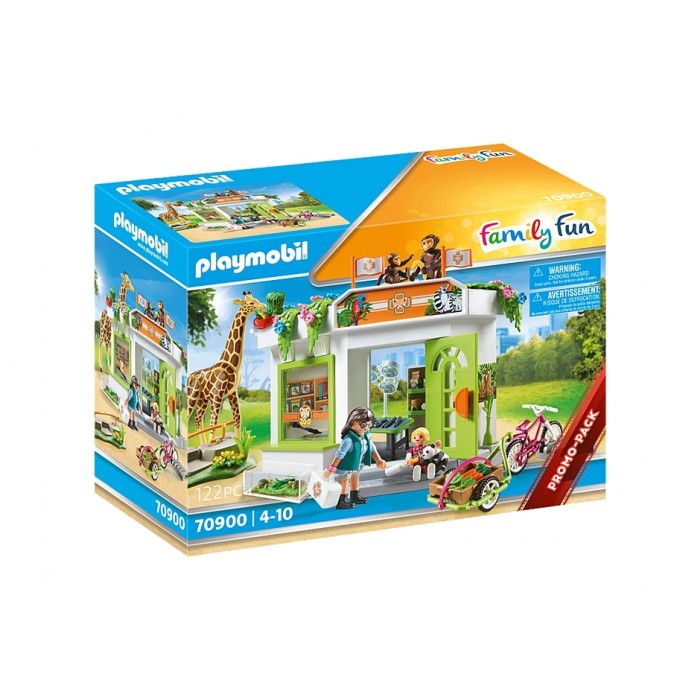Centre de soins du parc animalier est un jouet Playmobil de la collection Family Fun pour les enfants de 4 ans et plus - Franc Jeu Repentigny