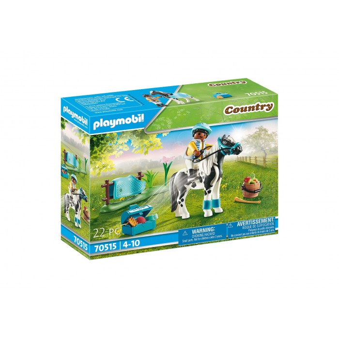 Playmobil : Country - Cavalier et poney Lewitzer