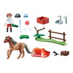Playmobil : Country - Cavalier et poney Connemara *