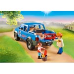 Playmobil : Country - Maréchal-ferrant et véhicule *