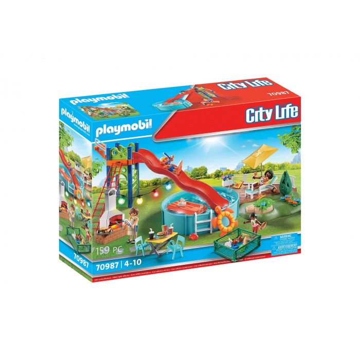 Playmobil : City Life - Espace détente avec piscine