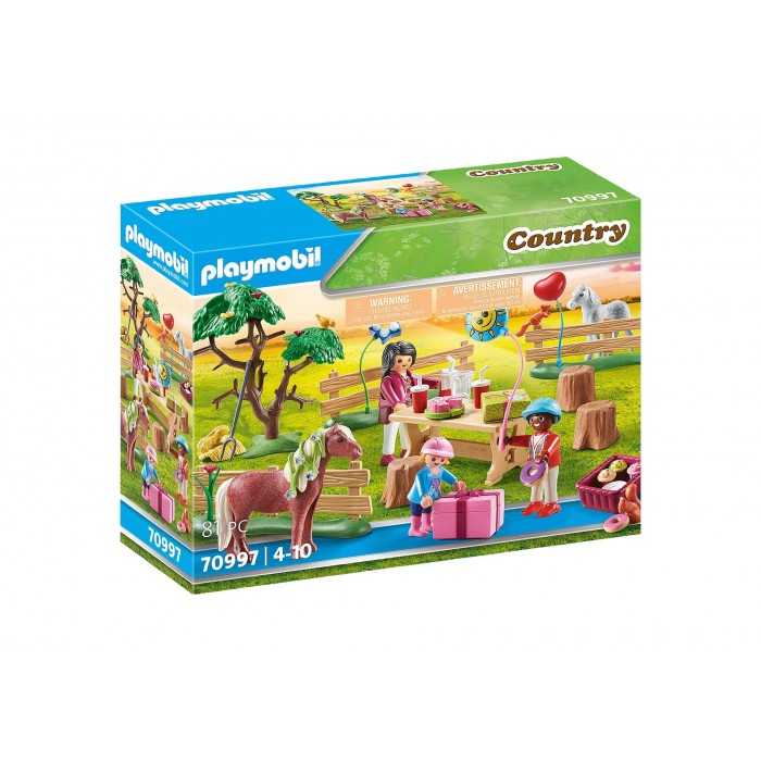 Playmobil : Country - Décoration de fête avec poneys