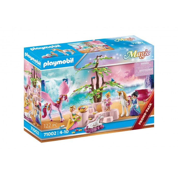Playmobil : Magic - Calèche royale et cheval ailé 