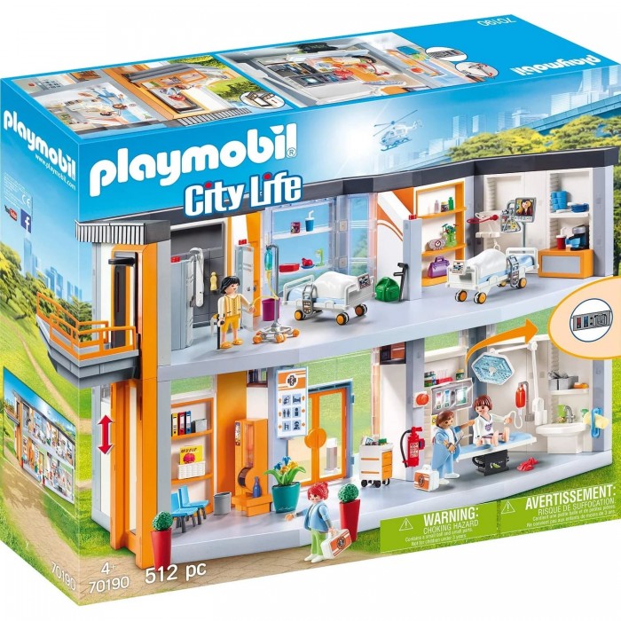 Playmobil City Life : Hôpital aménagé