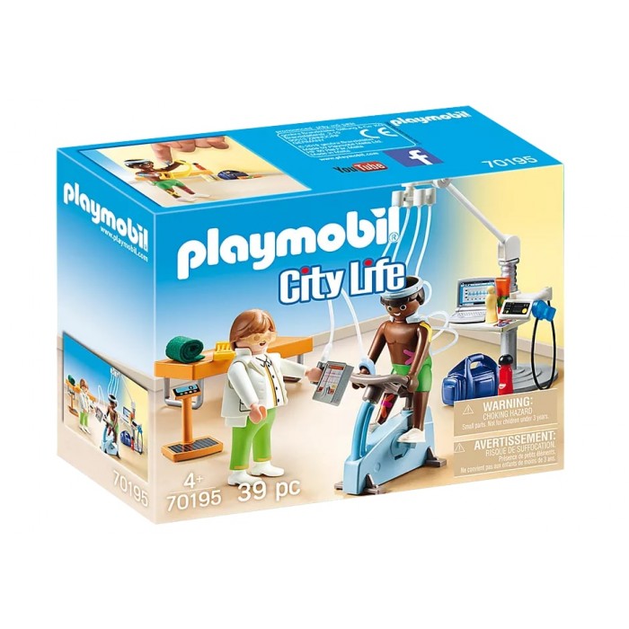Playmobil : City Life - Cabinet de kinésithérapeute