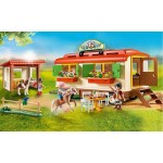 Playmobil : Country - Box de poneys et roulotte *