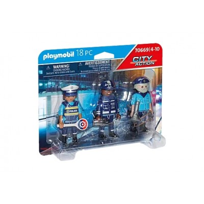 Playmobil City Action : Equipe de policiers