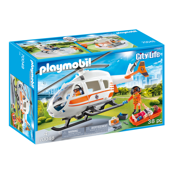 Playmobil : Hélicoptère de secours