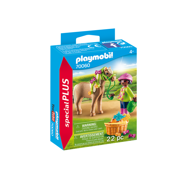 Playmobil : Cavalière avec poney