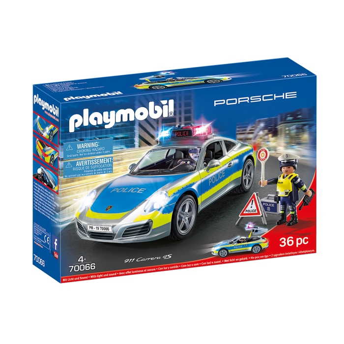 Playmobil : Porsche 911 Carrera 4S Police