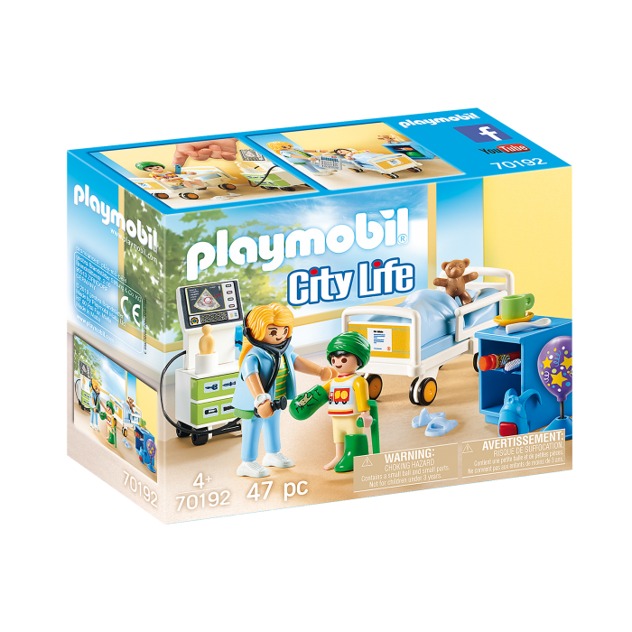 Playmobil : Chambre hôpital pour enfant