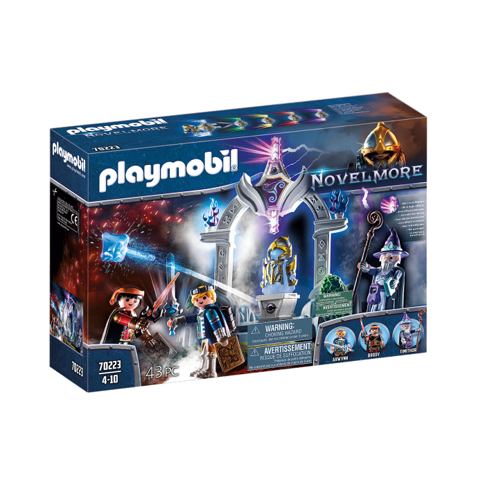 Playmobil : Temple du temps avec chevaliers et magicien