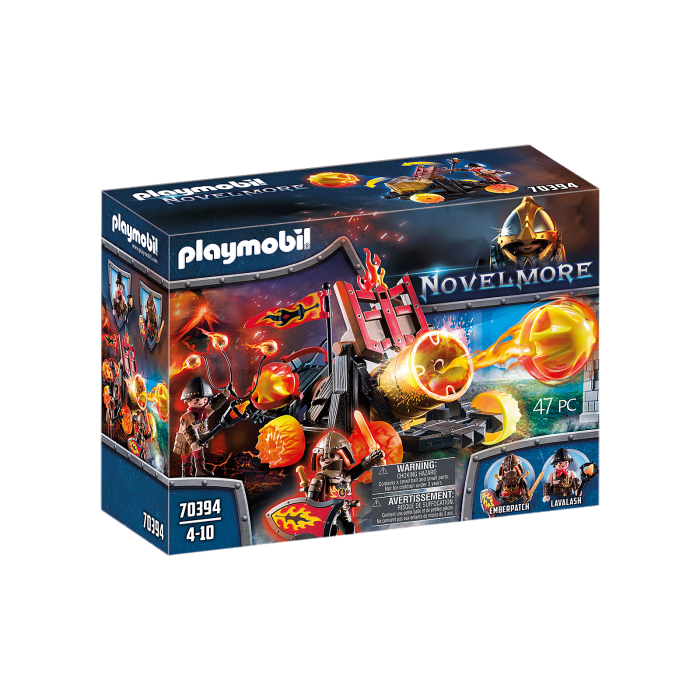 Playmobil : Catapulte à lave des Burnham raiders