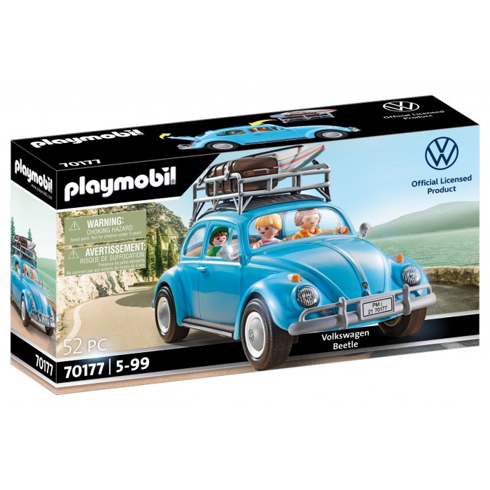 Coccinelle de la collection Volkswagen de Playmobil est un ensemble de jouets sous le thème des voitures pour les enfants à partir de 5 ans  - Franc Jeu Repentigny