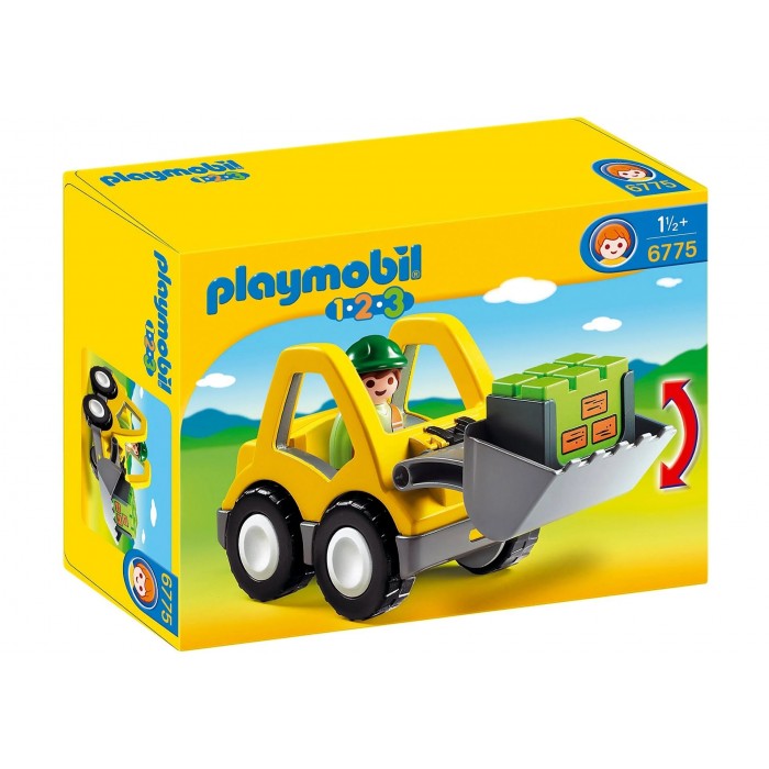 Playmobil 1.2.3. : Chargeur et ouvrier