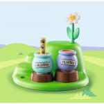 Playmobil 1.2.3. : Winnie the Pooh - Winnie l'ourson et Tigrou avec jardin d'abeilles