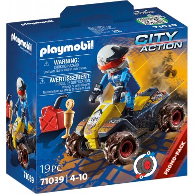 Playmobil City Action : Pilote et quad