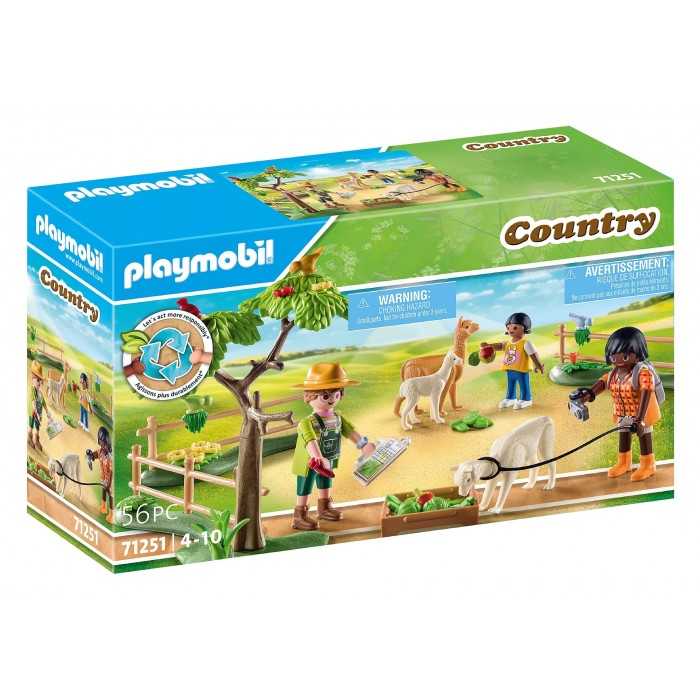 Playmobil Country : Randonneurs et alpagas