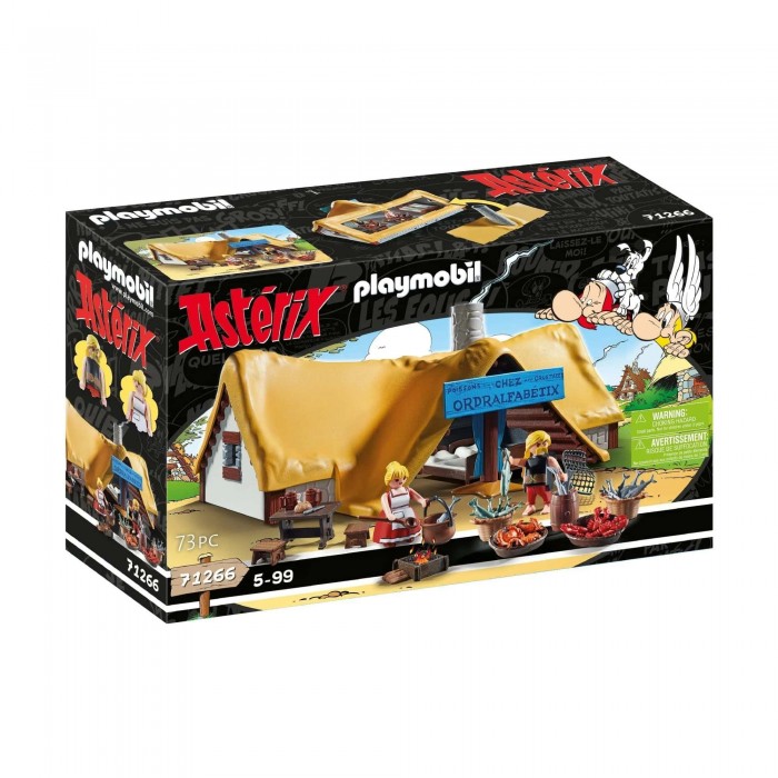 Playmobil Astérix : La hutte d'Ordrafalbétix