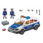 Playmobil City Action : Voiture de policiers avec gyrophare et sirène