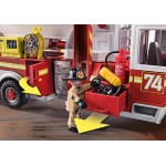 Playmobil City Action : Camion de pompiers avec échelle