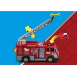 Playmobil City Action : Camion de pompiers avec grande échelle