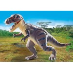 Playmobil Dinos : Explorateur avec moto et tyrannosaure