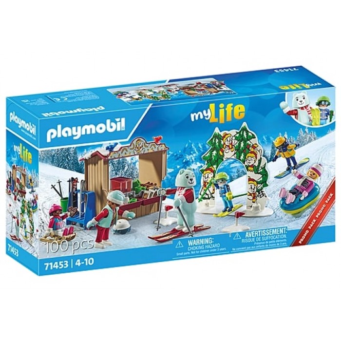 Playmobil My Life : Vacanciers et sports d'hiver