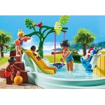 Playmobil My Life : Vacanciers avec piscine et bain à remous