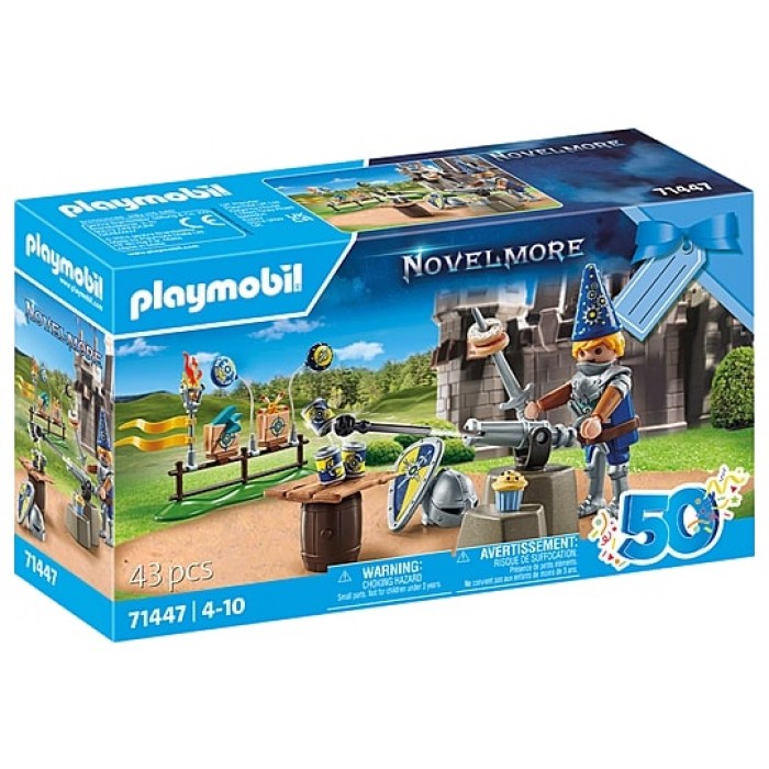 Playmobil Novelmore : 50 ans - Chevalier et décorations de fête