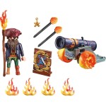 Playmobil Pirates : Pirate et canon de feu *