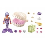 Playmobil Princess Magic : Sirène avec coquillage et perle