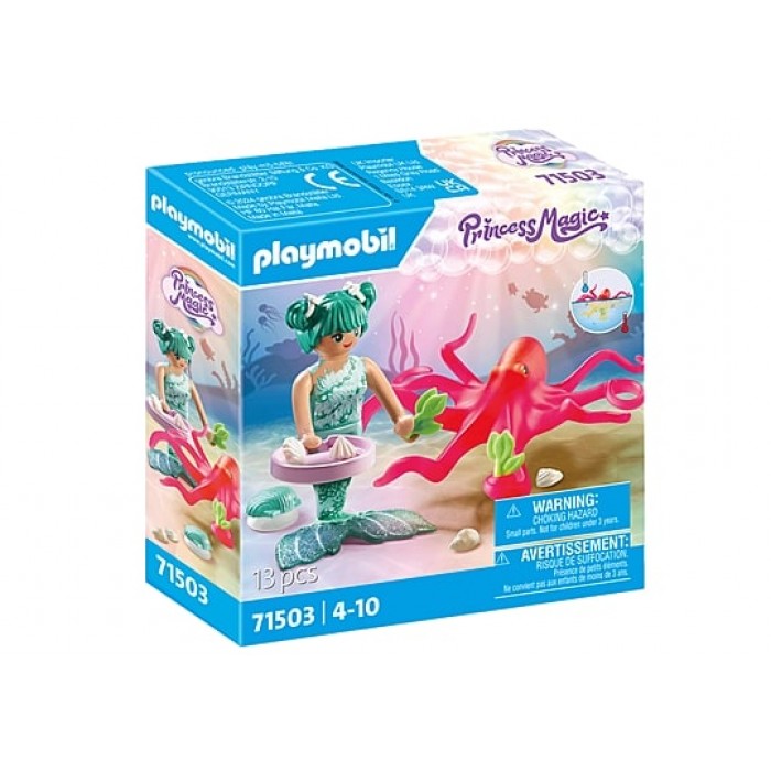 Playmobil Princess Magic : Sirène avec pieuvre