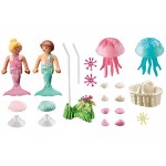 Playmobil Princess Magic : Enfants sirènes avec méduses et coquillages