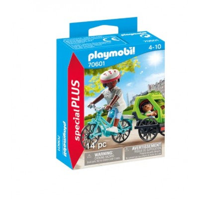 Playmobil SpecialPLUS : Cyclistes maman et enfant