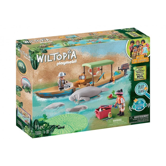 Playmobil Wiltopia : Paddles et dauphins roses