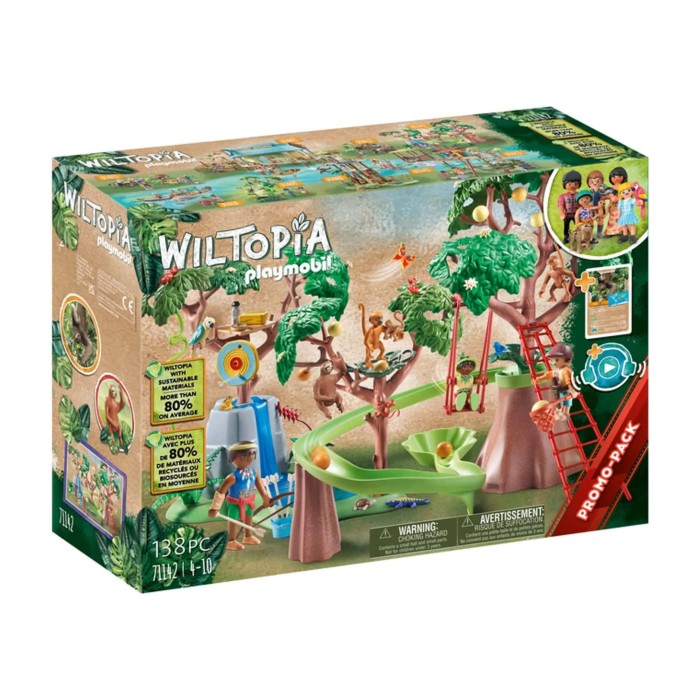 Playmobil Wiltopia : Aire de jeu tropicale de la jungle