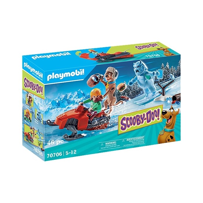 Playmobil : Scooby-Doo! avec abominable spectre des neiges