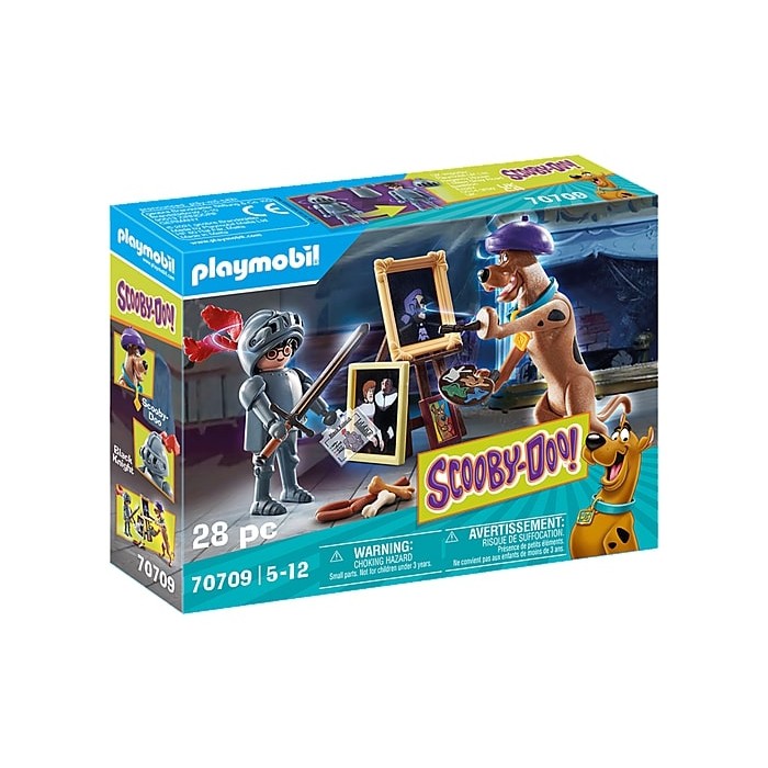 Playmobil : Scooby-Doo! avec chevalier noir 