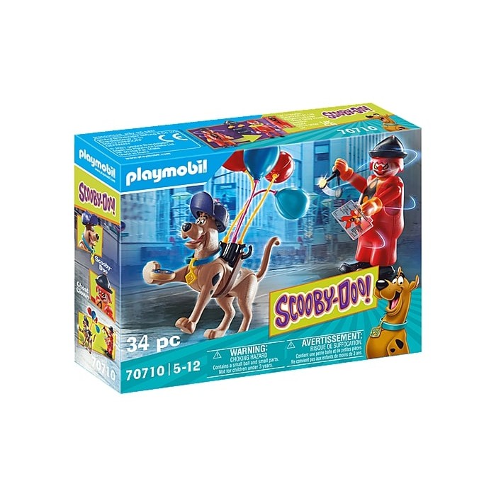 Playmobil : Scooby-Doo! avec fantôme du clown