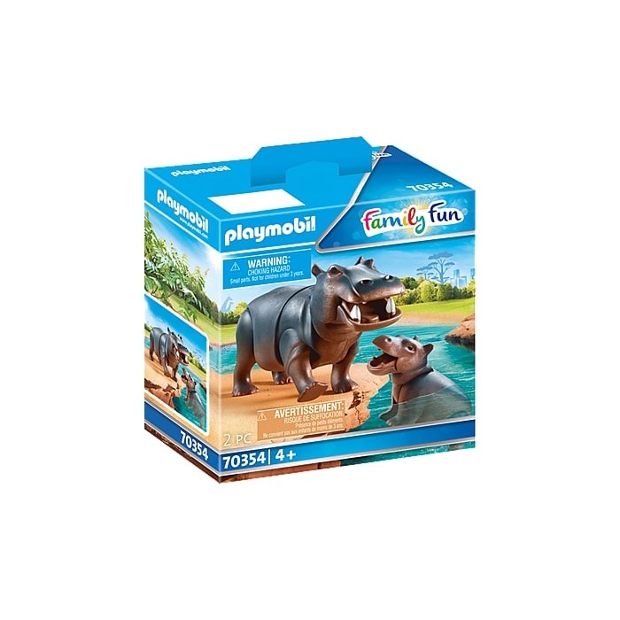Playmobil : Zoo: Hippopotame et son petit