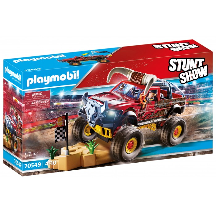 Playmobil : Stuntshow 4x4 de cascade Taureau