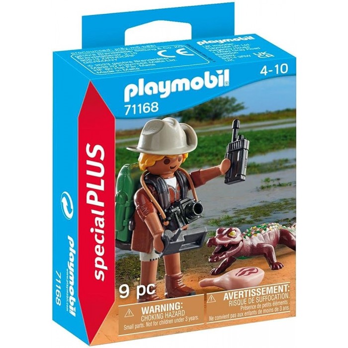 Playmobil : Special Plus - Explorateur et alligator
