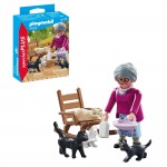 Playmobil : Special Plus - Grand-mère avec chats