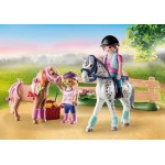 Playmobil : country - Starter pack cavaliers et chevaux *