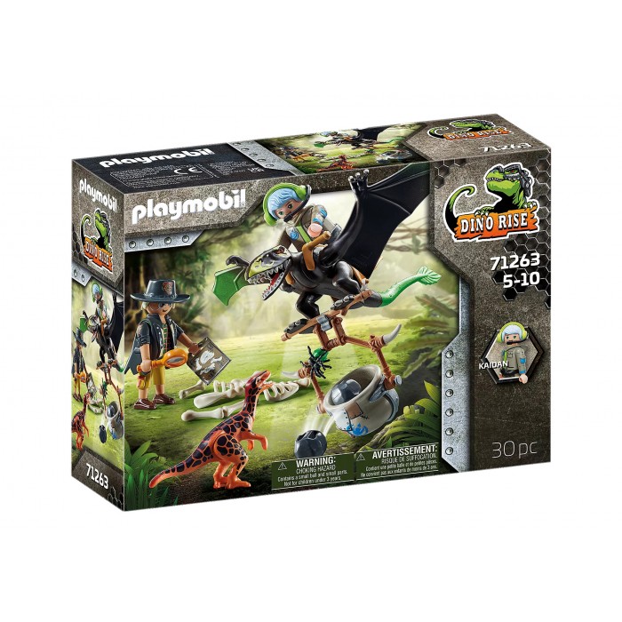 Playmobil : Dino Rise - Dimorphodon et rangers