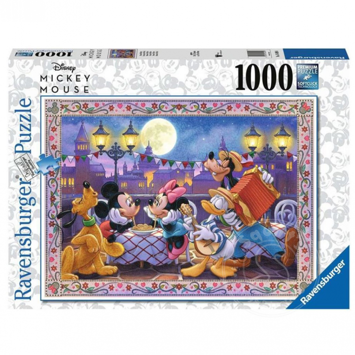 Casse-tête : Disney: Mosaïque Mickey - 1000 pcs - Ravensburger