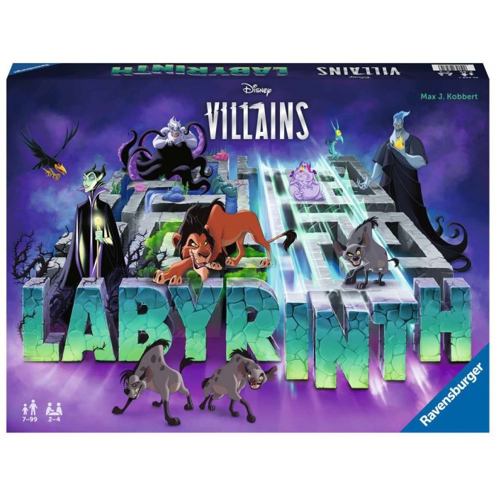Labyrinthe: Les Villains de Disney est un jeu d'observation pour toute la famille, à partir de 7 ans et plus - Franc Jeu Repentigny