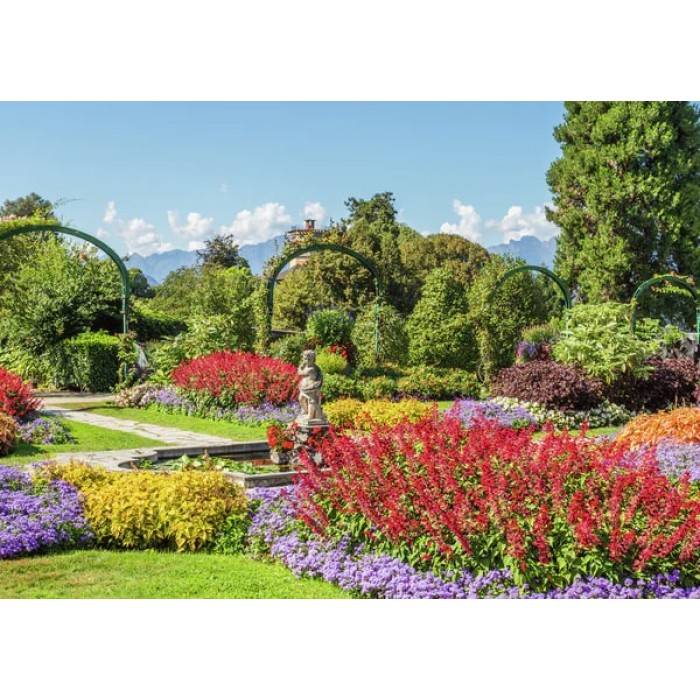 Casse-tête : Beautiful Garden - Park of Villa Pallavicino, Italy - 1000 pcs - Ravensburger *