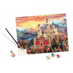 Peinture à numéros CreArt : Fairytale Castle (30 x 40 cm)